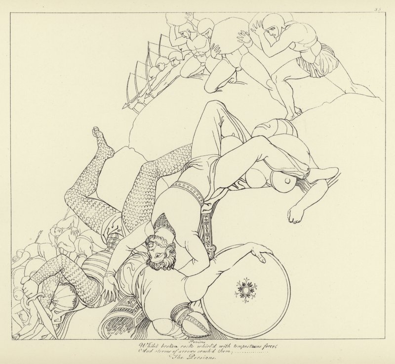 Die Perser von John Flaxman