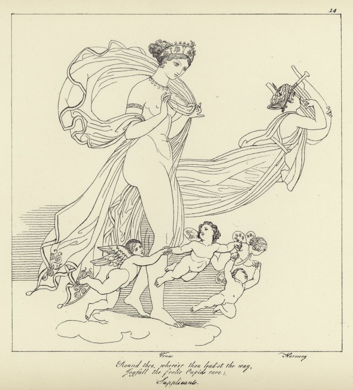 Venus aus Die Bittsteller von John Flaxman