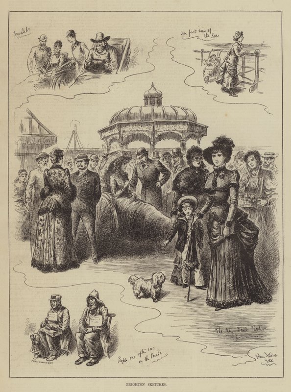 Brighton Skizzen von John Jellicoe