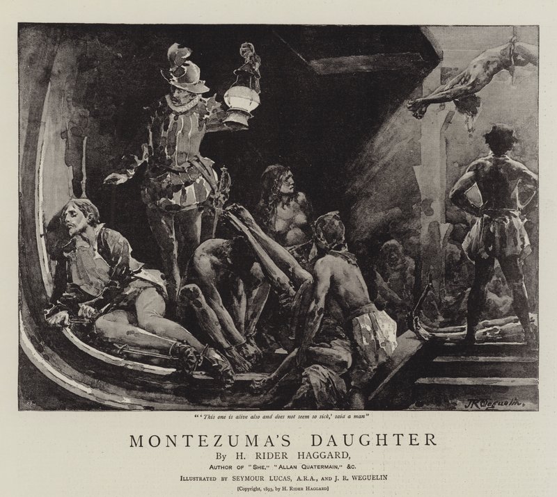 Montezumas Tochter von John Seymour Lucas