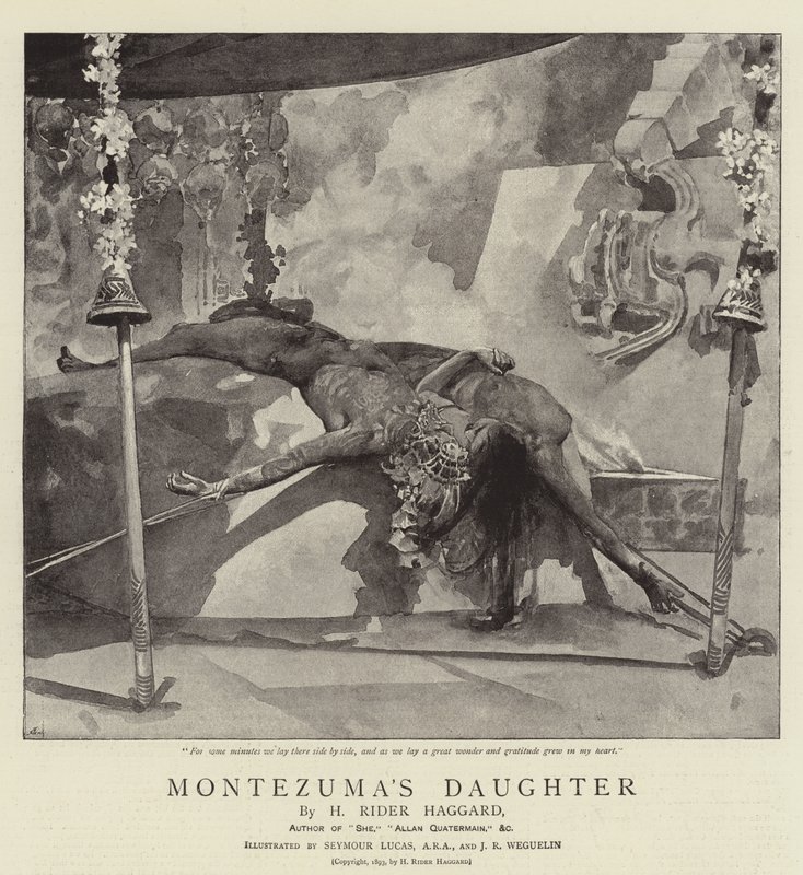 Montezumas Tochter von John Seymour Lucas