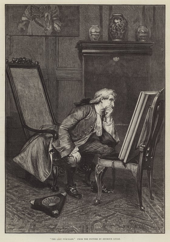 Der letzte Kauf von John Seymour Lucas