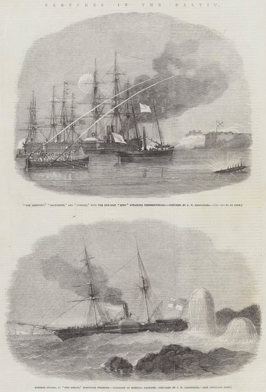 Skizzen in der Ostsee von John Wilson Carmichael