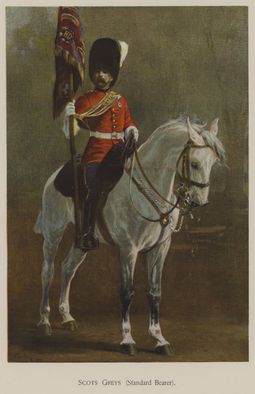 Scots Greys, Standartenträger von John (after) Charlton