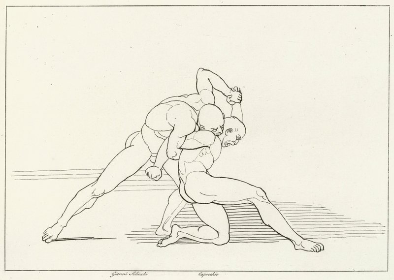 Betrüger, Inferno, Gesang 30 von John (after) Flaxman