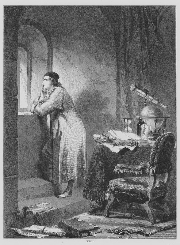 John Milton, Il Penseroso (Stich) von John (after) Gilbert