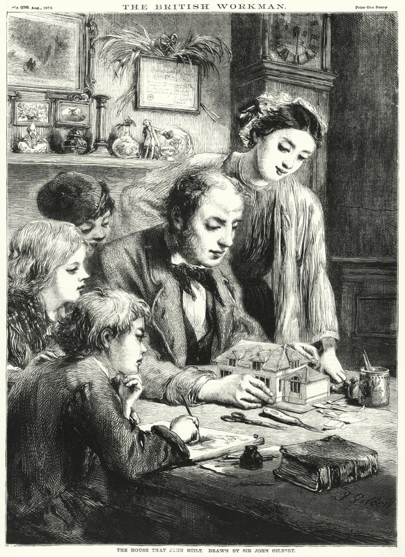 Das Haus, das John gebaut hat von John (after) Gilbert
