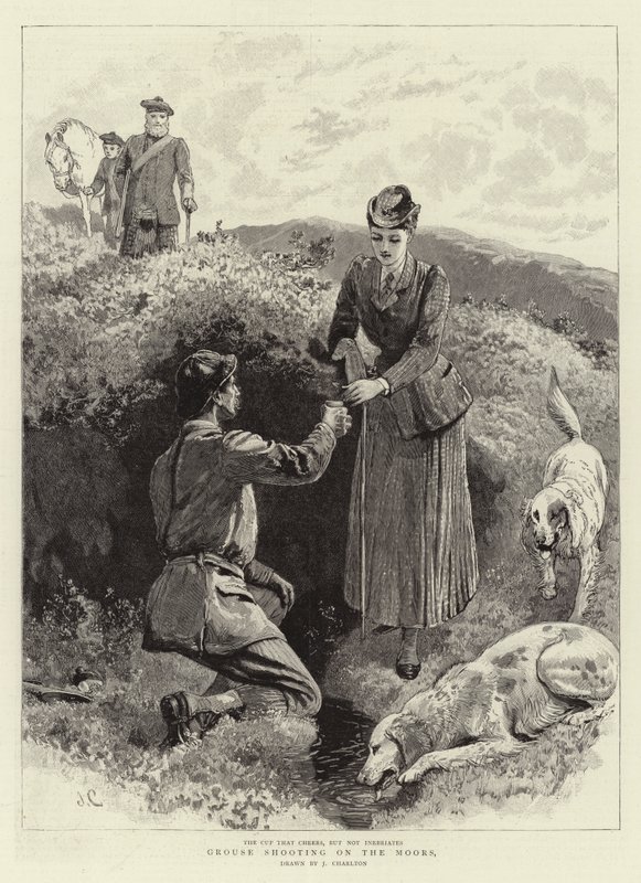 Moorhuhnjagd auf den Mooren von John Charlton