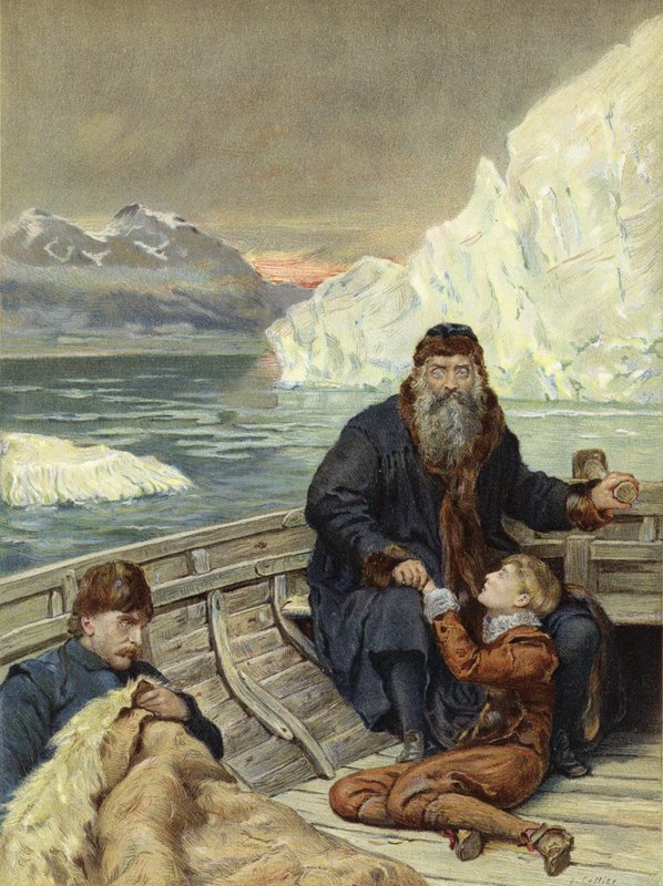 Die letzte Reise von Henry Hudson von John Collier