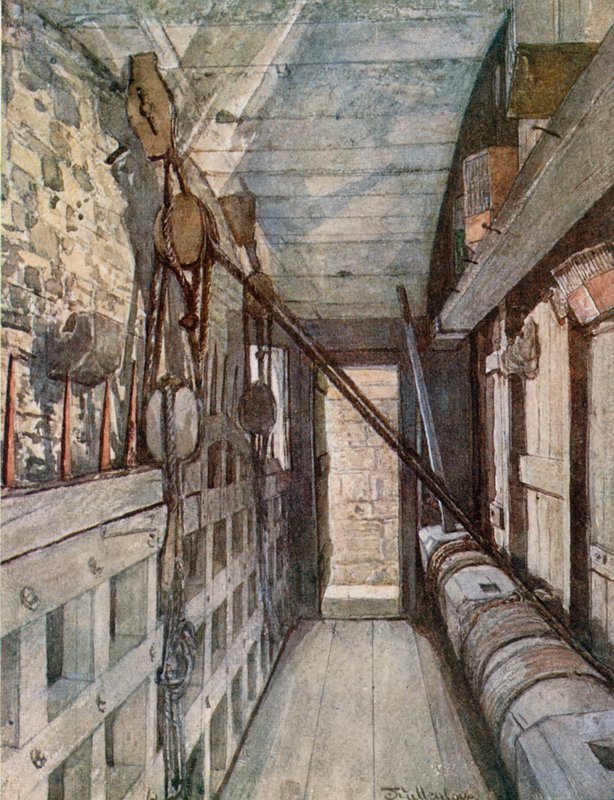 Fallgatter im Blutturm von John Fulleylove