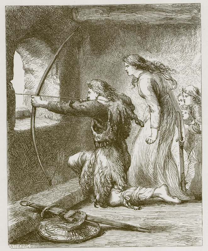 Adam Bell, Clym of the Cloughe von John Gilbert