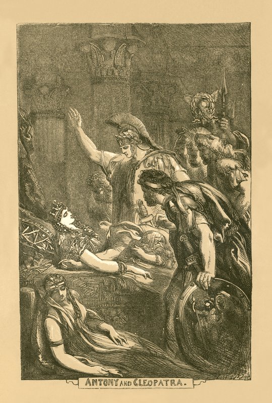 Antonius und Cleopatra von John Gilbert