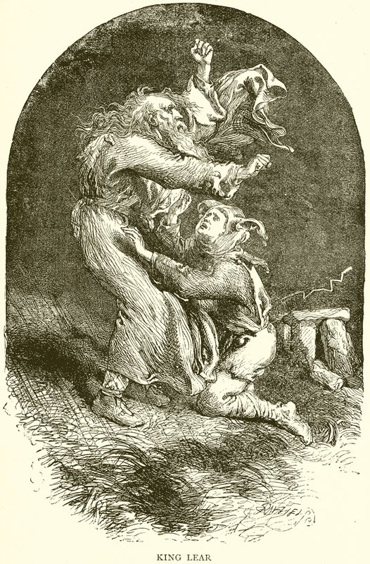 König Lear von John Gilbert