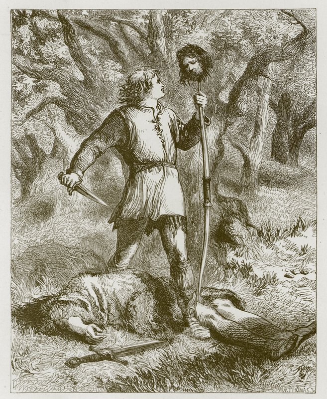 Robin Hood und Guy von Gisborne von John Gilbert