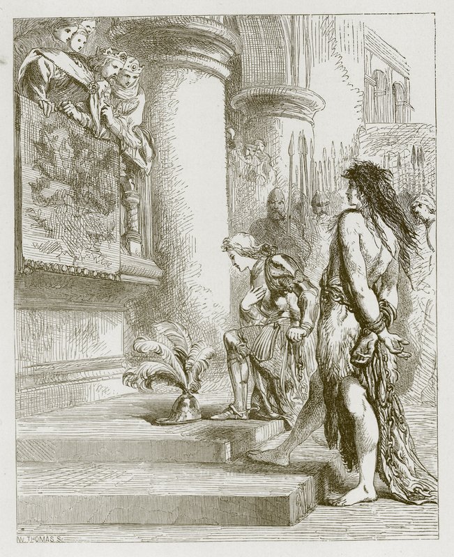 Valentin und Ursine von John Gilbert