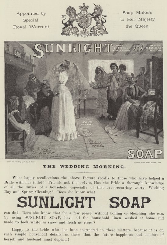 Werbung, Sunlight Soap von John Henry Frederick Bacon