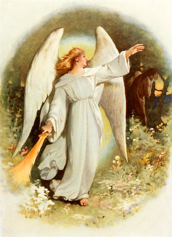 Adam und Eva aus dem Paradies vertrieben von John Lawson