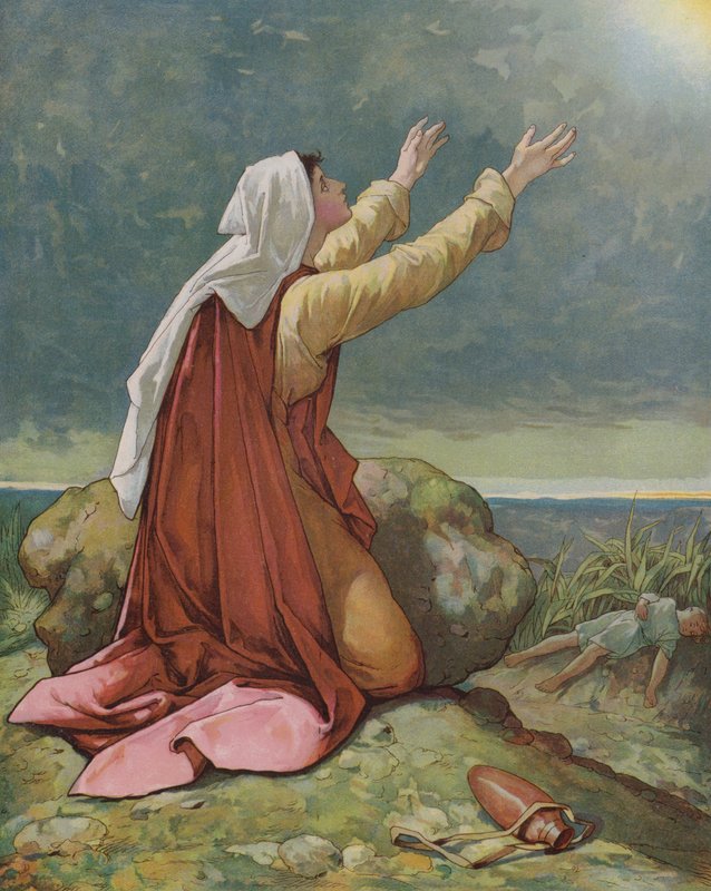 Hagar und Ismael von John Lawson