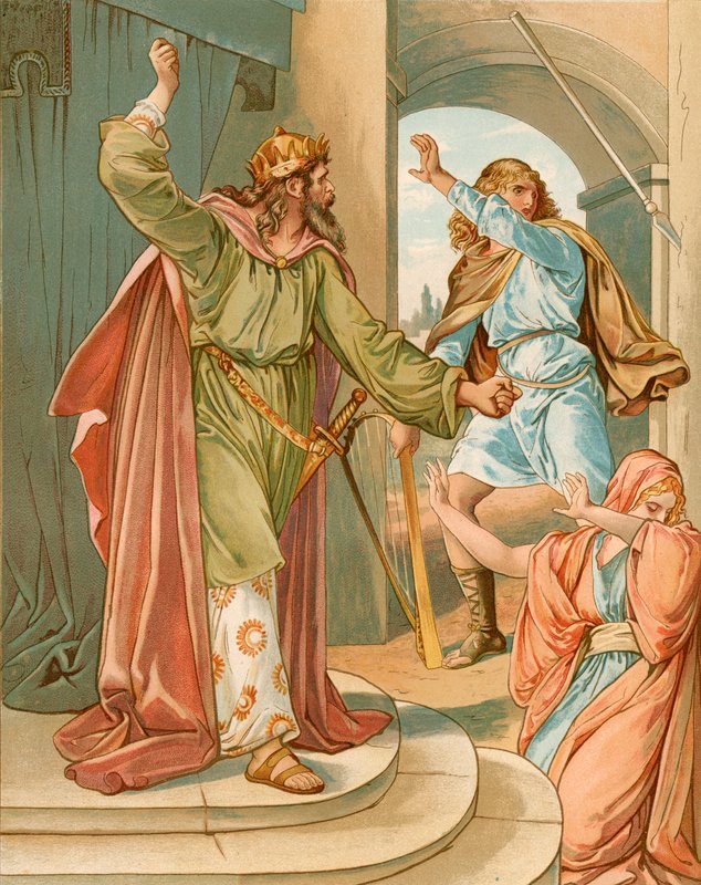 Saul und David von John Lawson