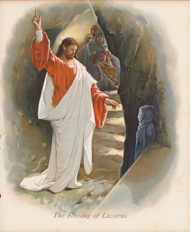 Die Auferweckung des Lazarus von John Lawson