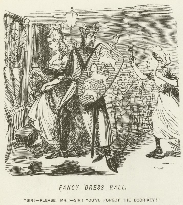 Kostümball von John Leech