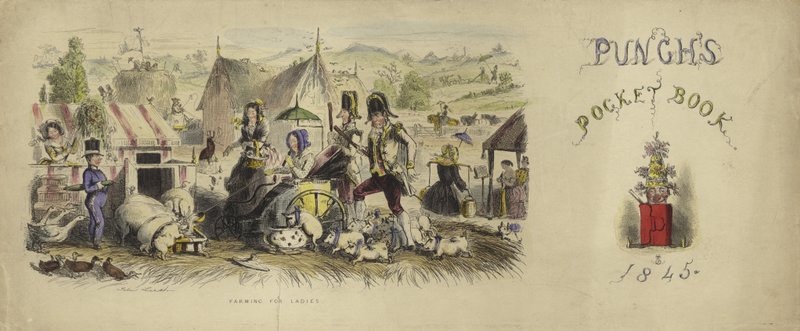 Landwirtschaft für Damen von John Leech