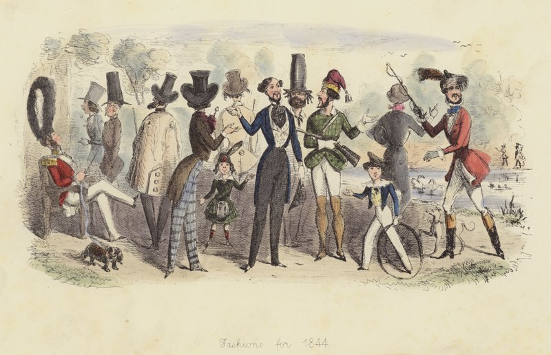 Moden für 1844 von John Leech