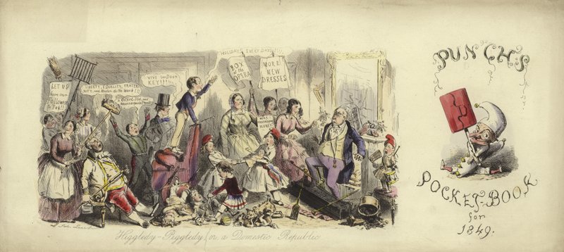 Higgledy-Piggledy oder eine häusliche Republik von John Leech