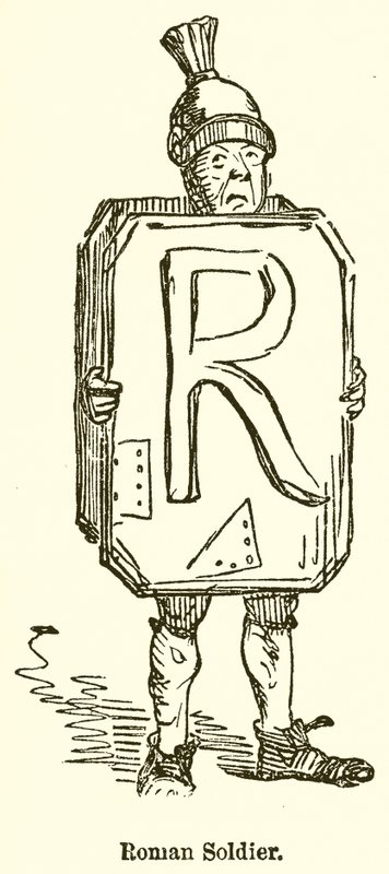 Römischer Soldat von John Leech