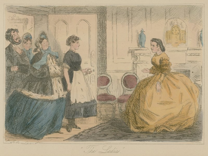 Die Damen von John Leech
