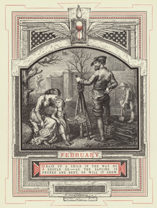 Februar von John Leighton