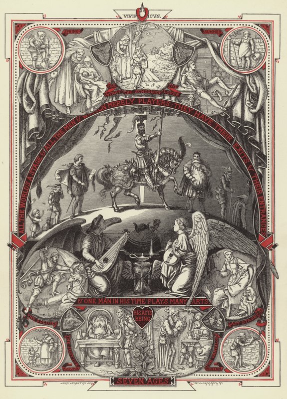 Die sieben Lebensalter des Menschen von John Leighton
