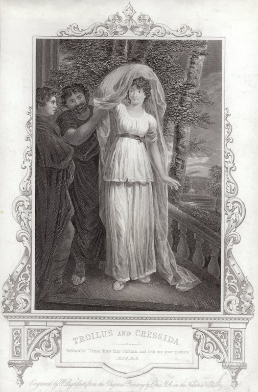 Troilus und Cressida von John Opie