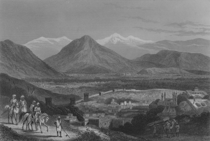 Kabul, vom Bala Nissar von John Ramage