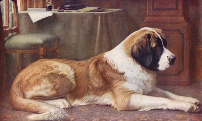 Warten auf das Frühstück von John William Allison
