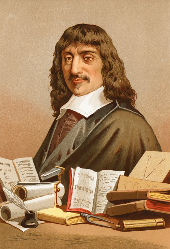 René Descartes von Jose Armet Portanell