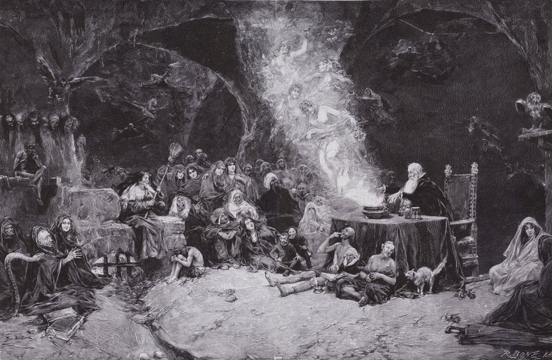 Hexensabbat von Jose Benlliure y Gil