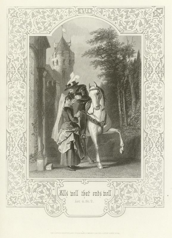 Ende gut, alles gut, Akt IV, Szene ii von Joseph Kenny Meadows