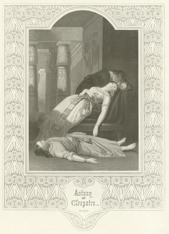 Antonius und Kleopatra, Akt V, Szene II von Joseph Kenny Meadows