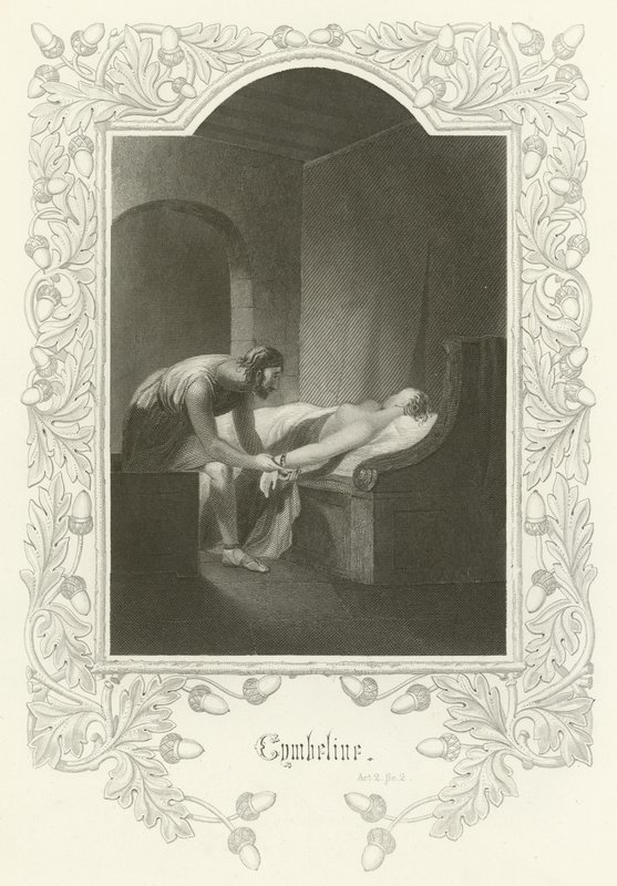 Cymbeline, Akt II, Szene II von Joseph Kenny Meadows