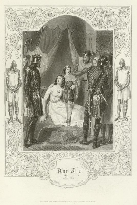 König Johann, Akt III, Szene I von Joseph Kenny Meadows