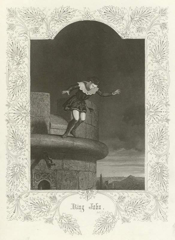 König Johann, Akt IV, Szene III von Joseph Kenny Meadows