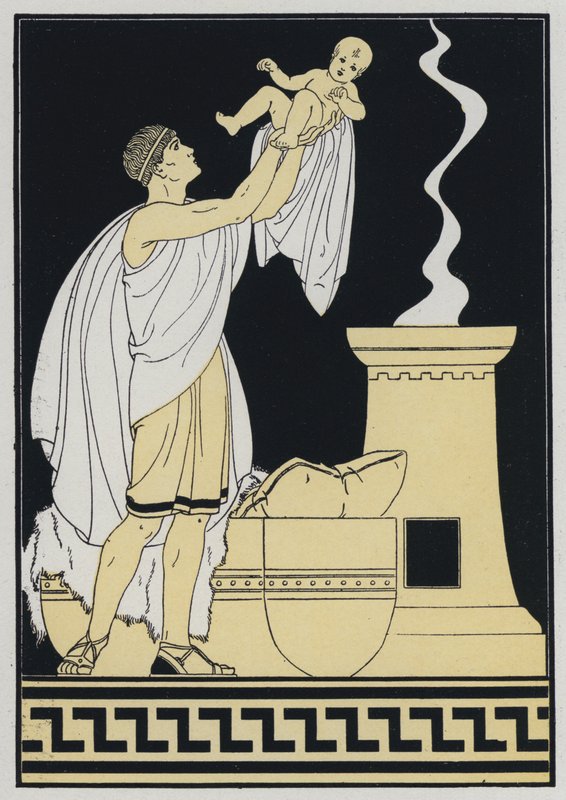 Servius wird Vater und Patron von Joseph Kuhn Regnier