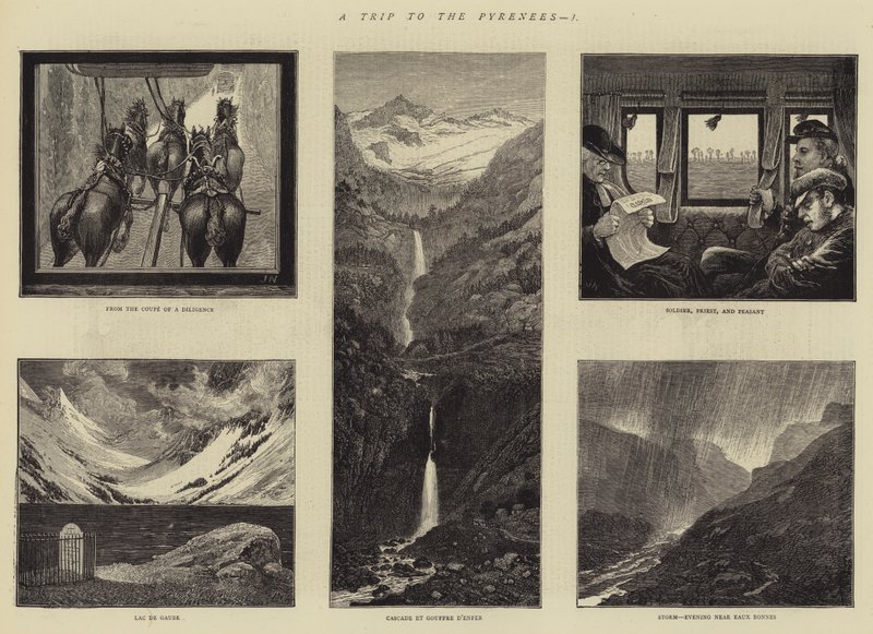 Eine Reise in die Pyrenäen, I von Joseph Nash