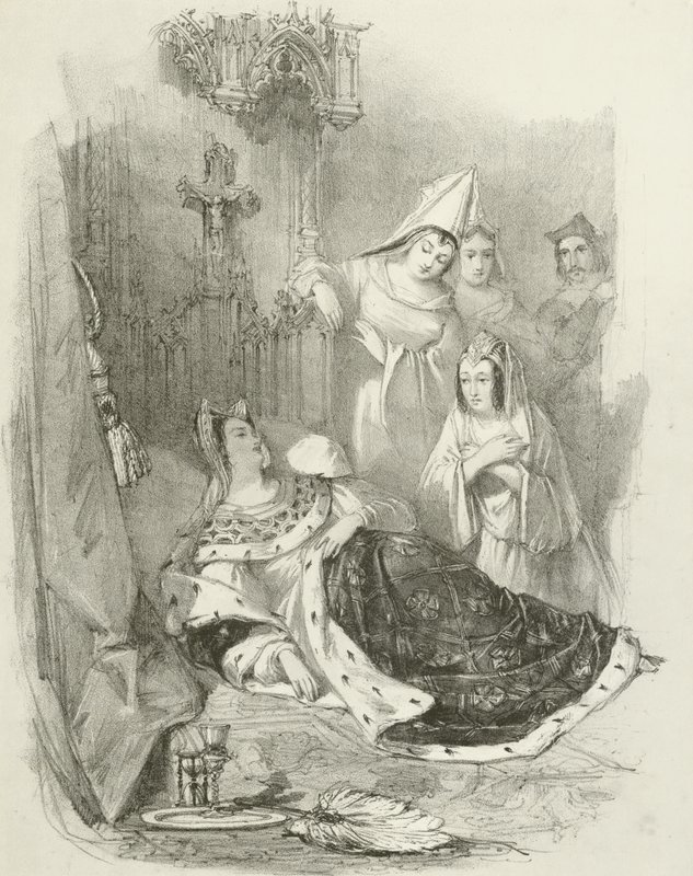 Der Tod von Lady Anne von Joseph Nash