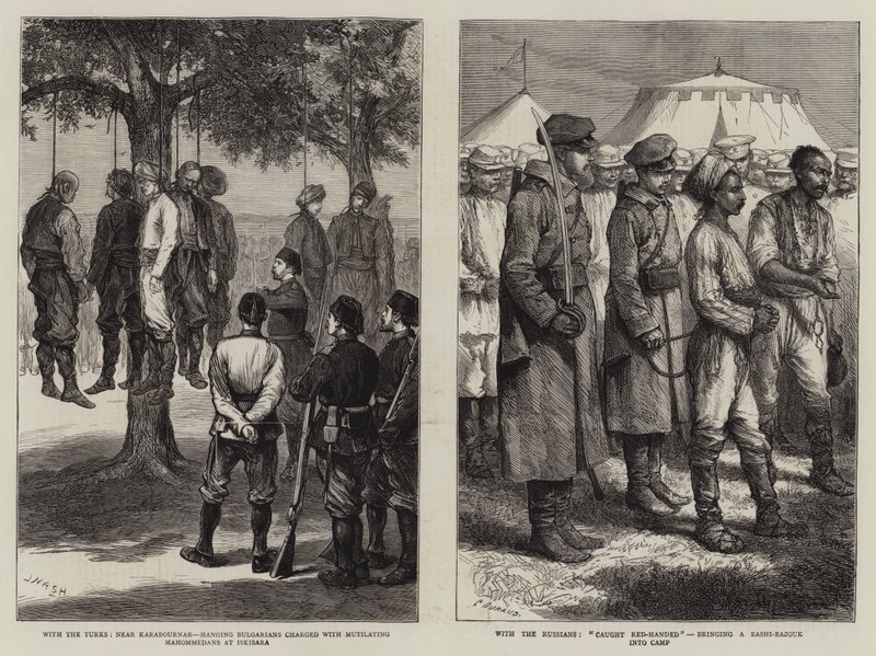Mit den Türken und Russen von Joseph Nash