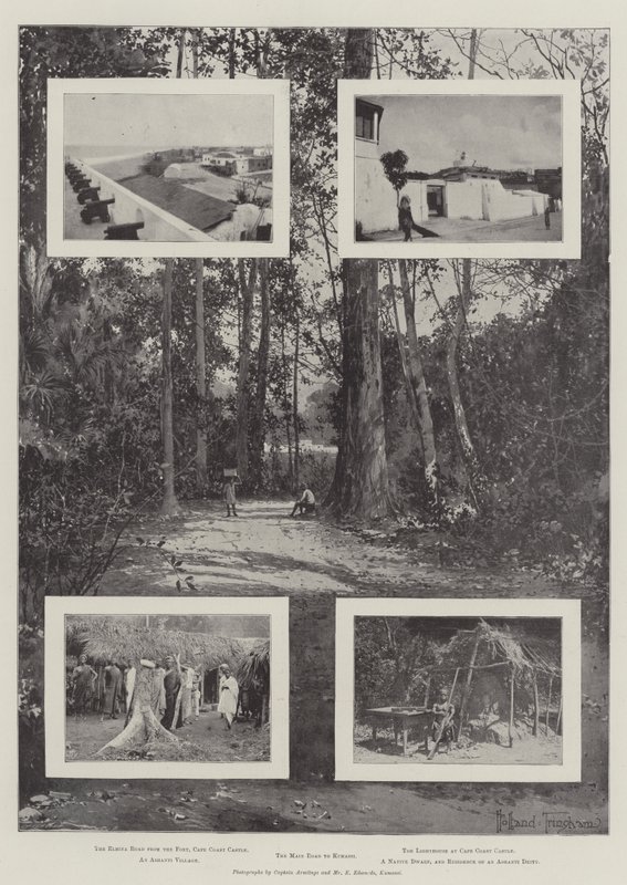 Von Cape Coast nach Kumassi von Joseph Holland Tringham