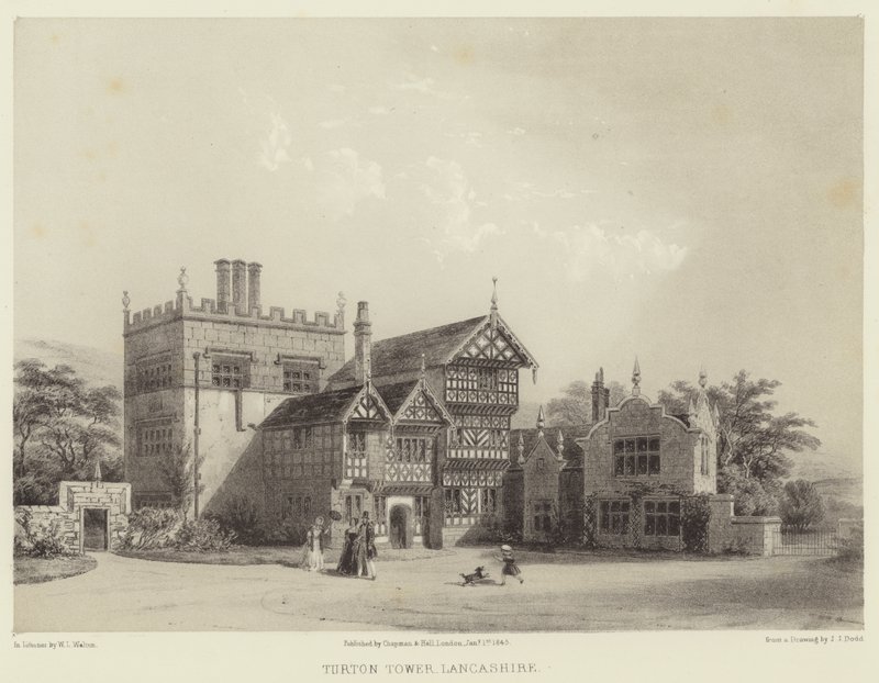 Turton Tower, Lancashire von Joseph Josiah Dodd