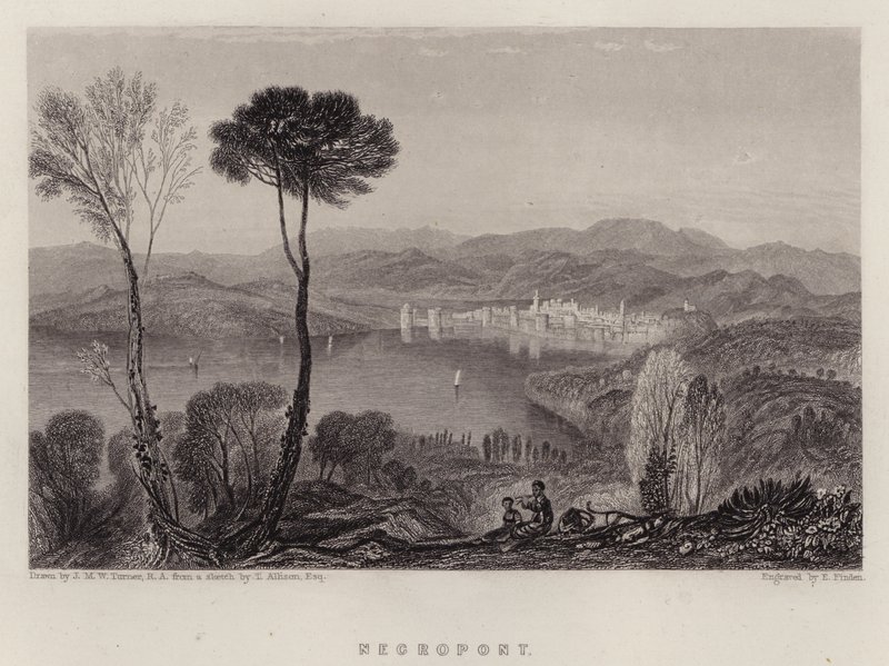 Negropont von Joseph Mallord William (after) Turner