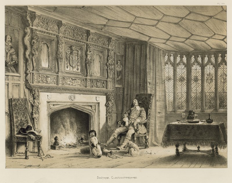 Southam, Gloucestershire von Joseph Nash
